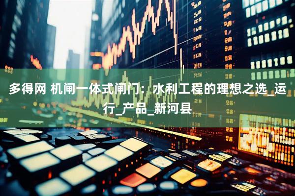 多得网 机闸一体式闸门：水利工程的理想之选_运行_产品_新河县
